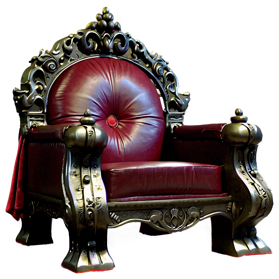 Gothic King Throne Png Pbe PNG image