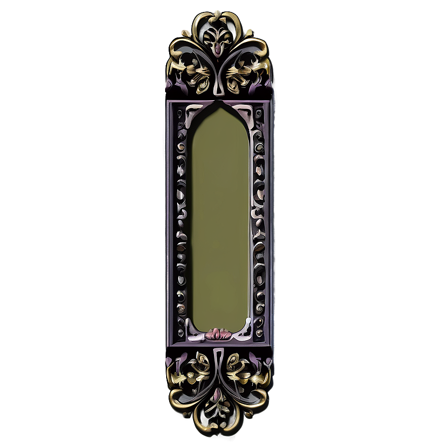 Gothic Ornate Frame Png 49 PNG image