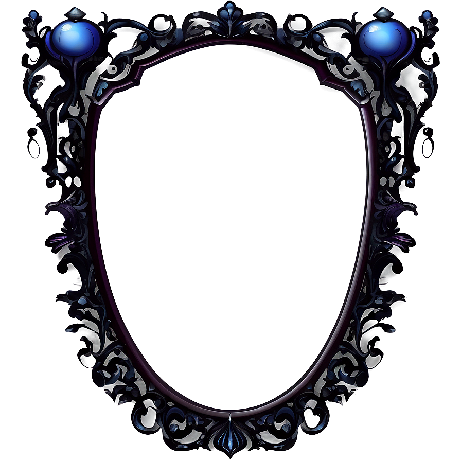 Gothic Ornate Frame Png 9 PNG image