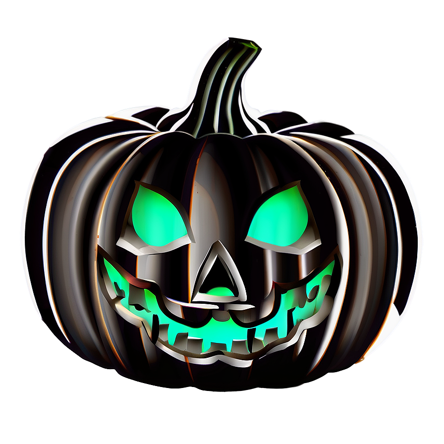 Gothic Pumpkin Outline Look Png Aje5 PNG image