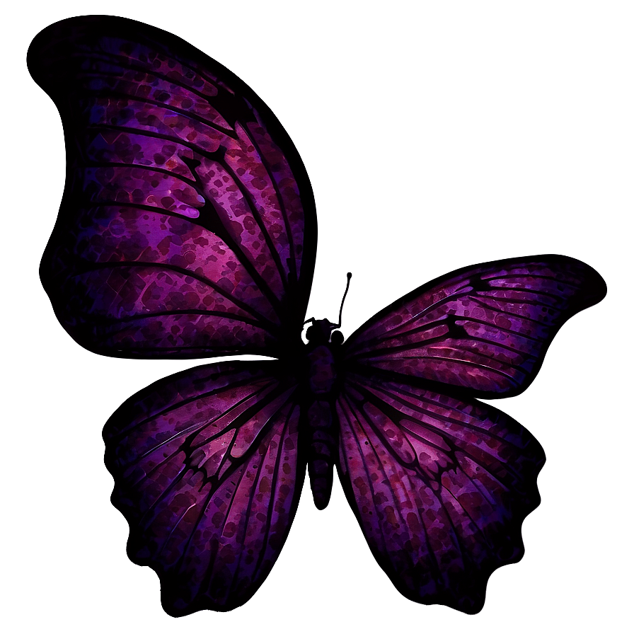 Gothic Purple Butterfly Png Qtw PNG image