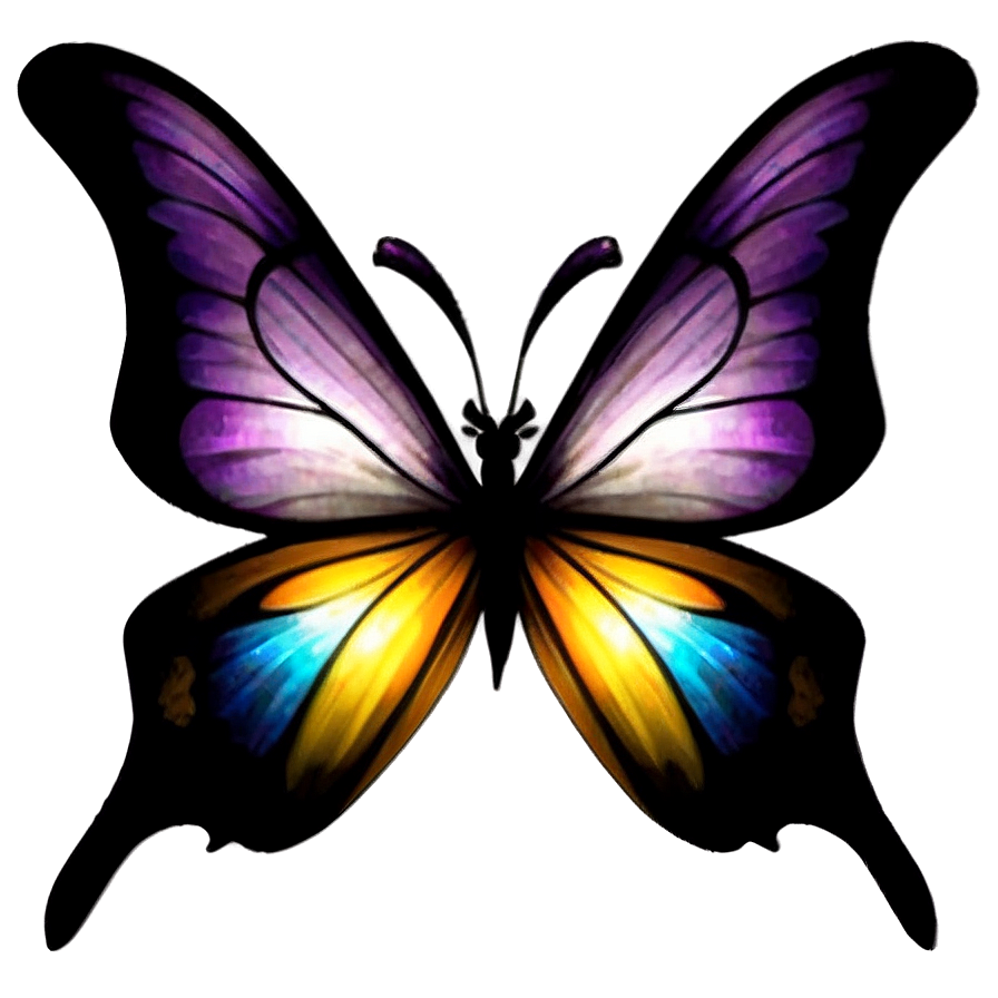 Gothic Purple Butterfly Png Sky87 PNG image
