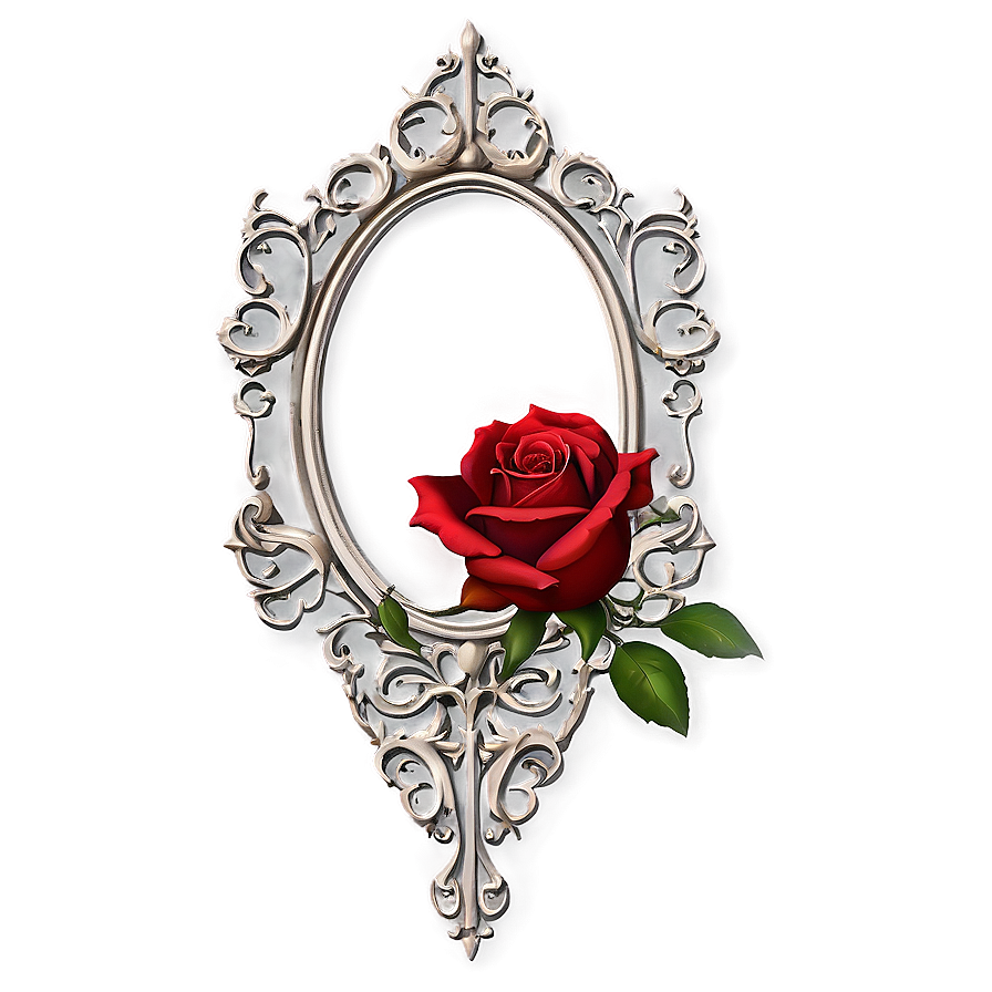 Gothic Rose Frame Png Wik81 PNG image