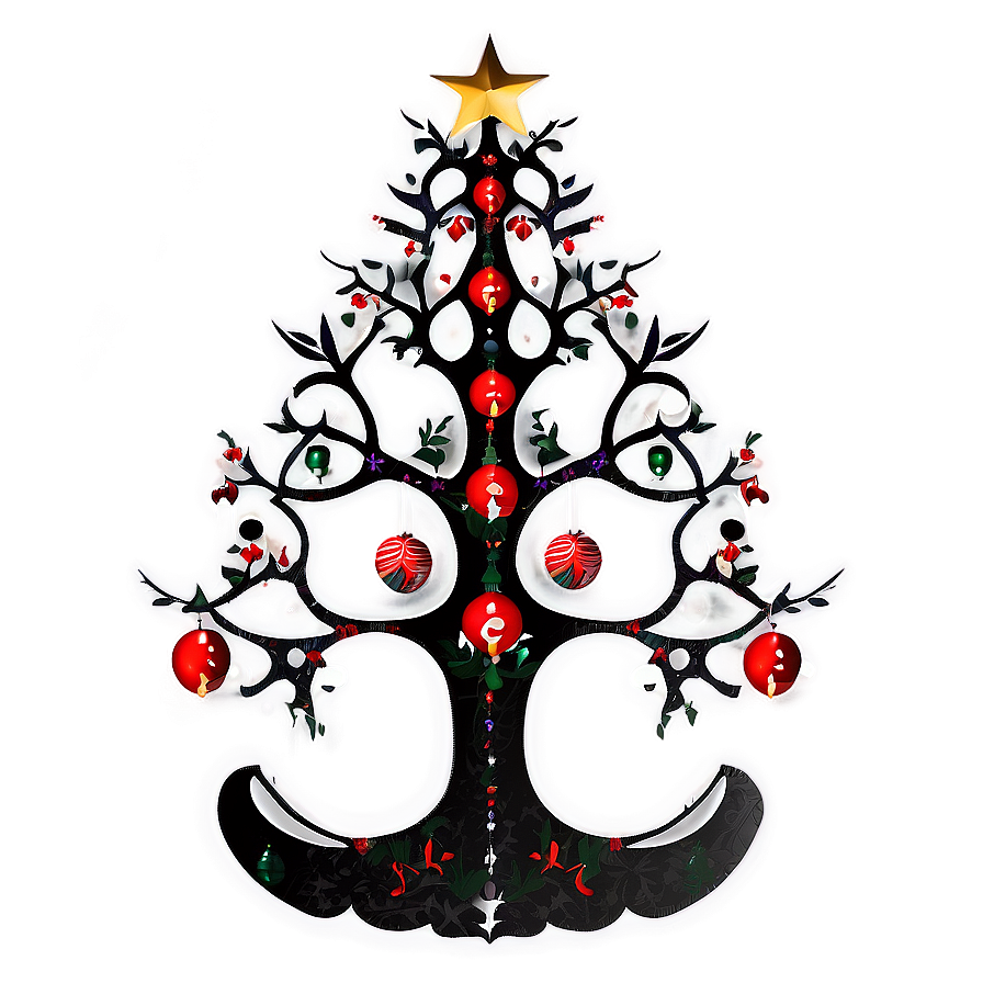 Gothic Style Arbol De Navidad Png 87 PNG image