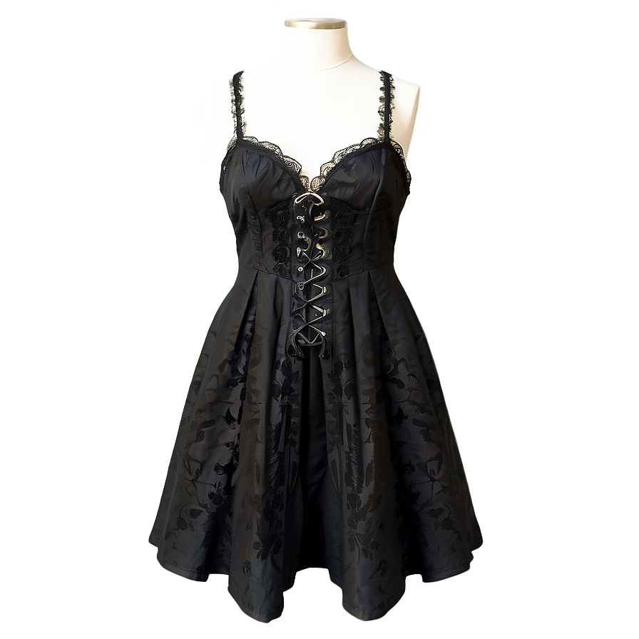 Gothic Style Dress Png 34 PNG image