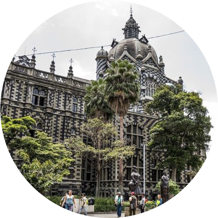 Gothic Style University Building PNG image