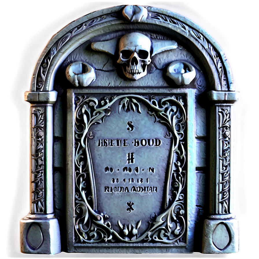 Gothic Tombstone Png 05252024 PNG image