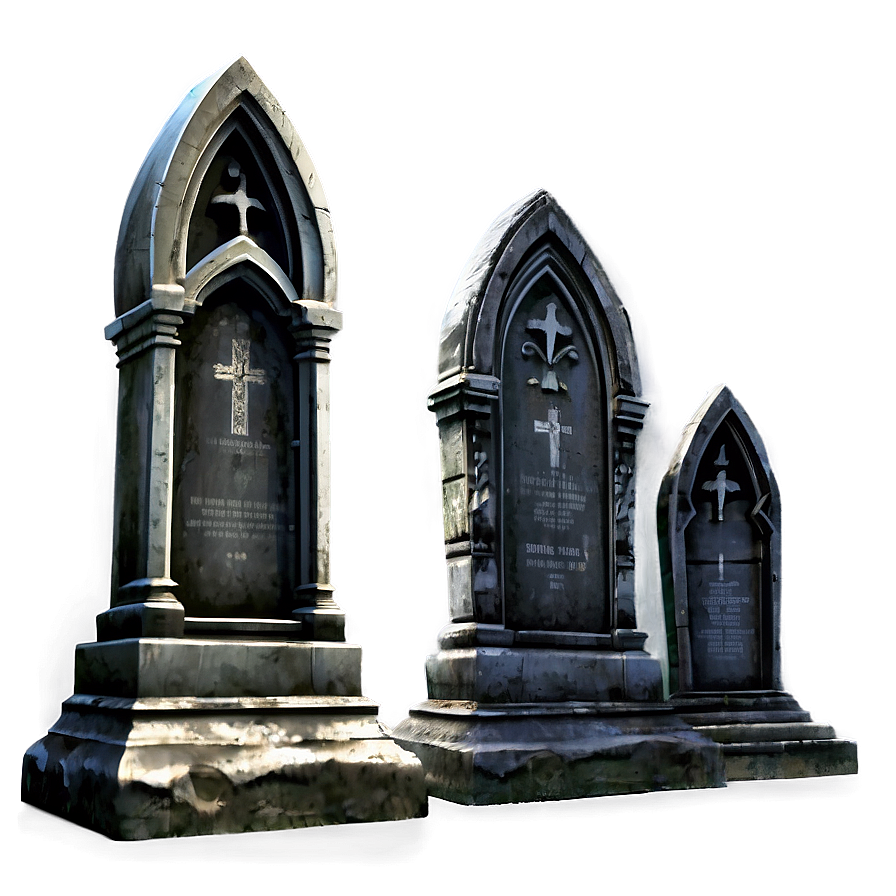 Gothic Tombstone Png 05252024 PNG image