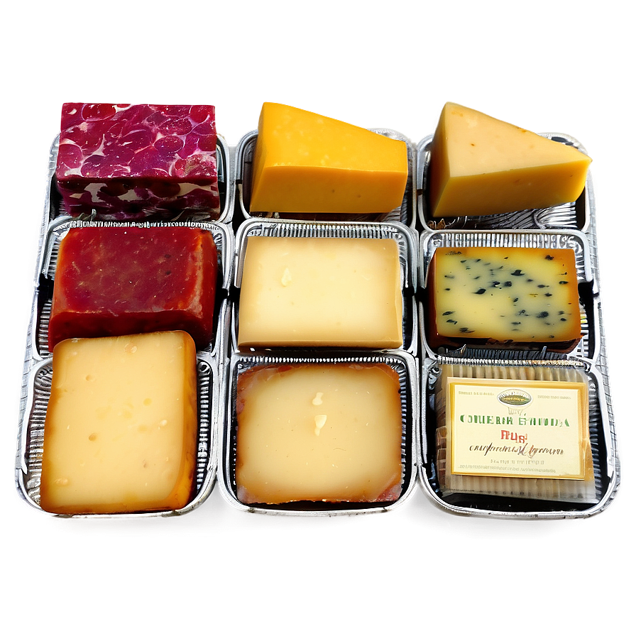 Gourmet Cheese Selection Png Gpj68 PNG image