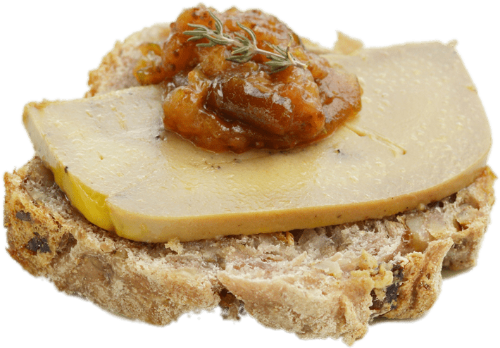 Gourmet Cheeseand Chutneyon Toast PNG image