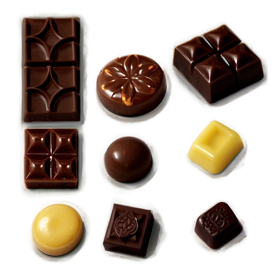 Gourmet Chocolate Assortment Png 06252024 PNG image