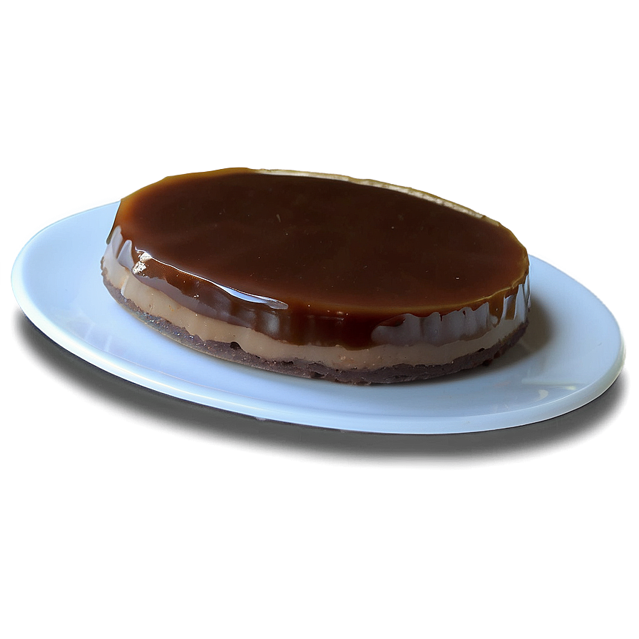 Gourmet Chocolate Flan Recipe Png 06132024 PNG image