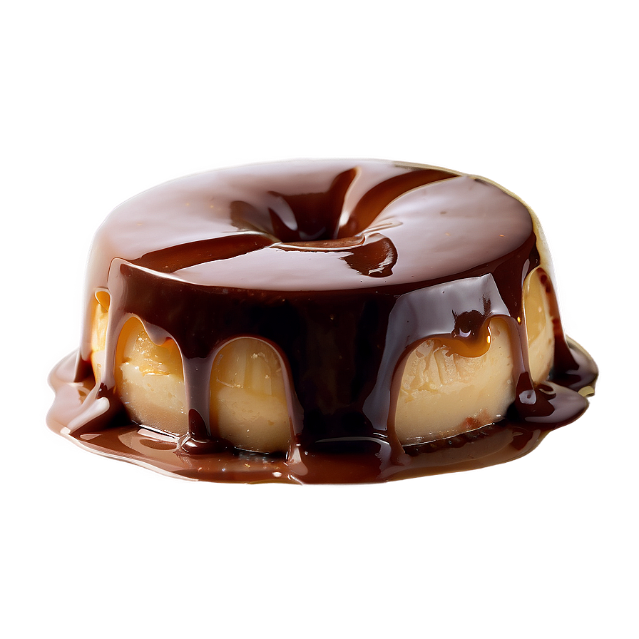 Gourmet Chocolate Flan Recipe Png Dbs PNG image