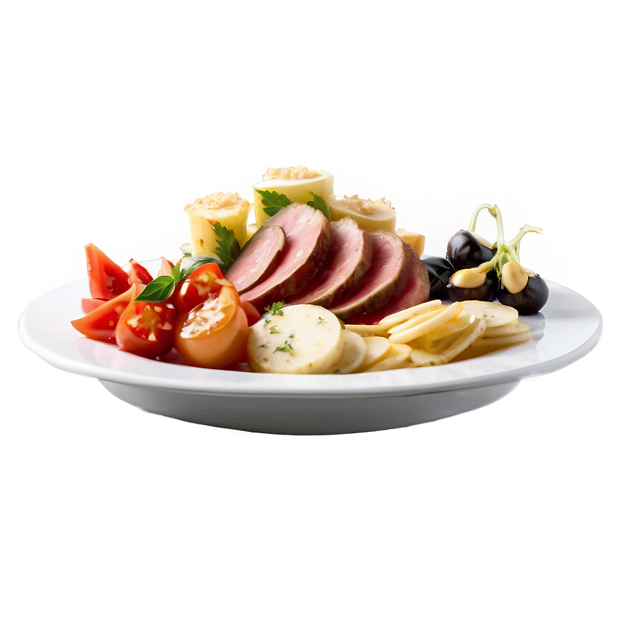 Gourmet Food Platter Png Eik23 PNG image