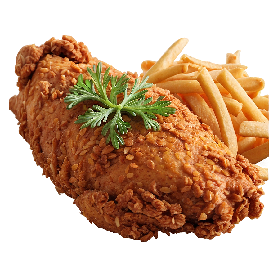 Gourmet Fried Chicken Png Obq9 PNG image