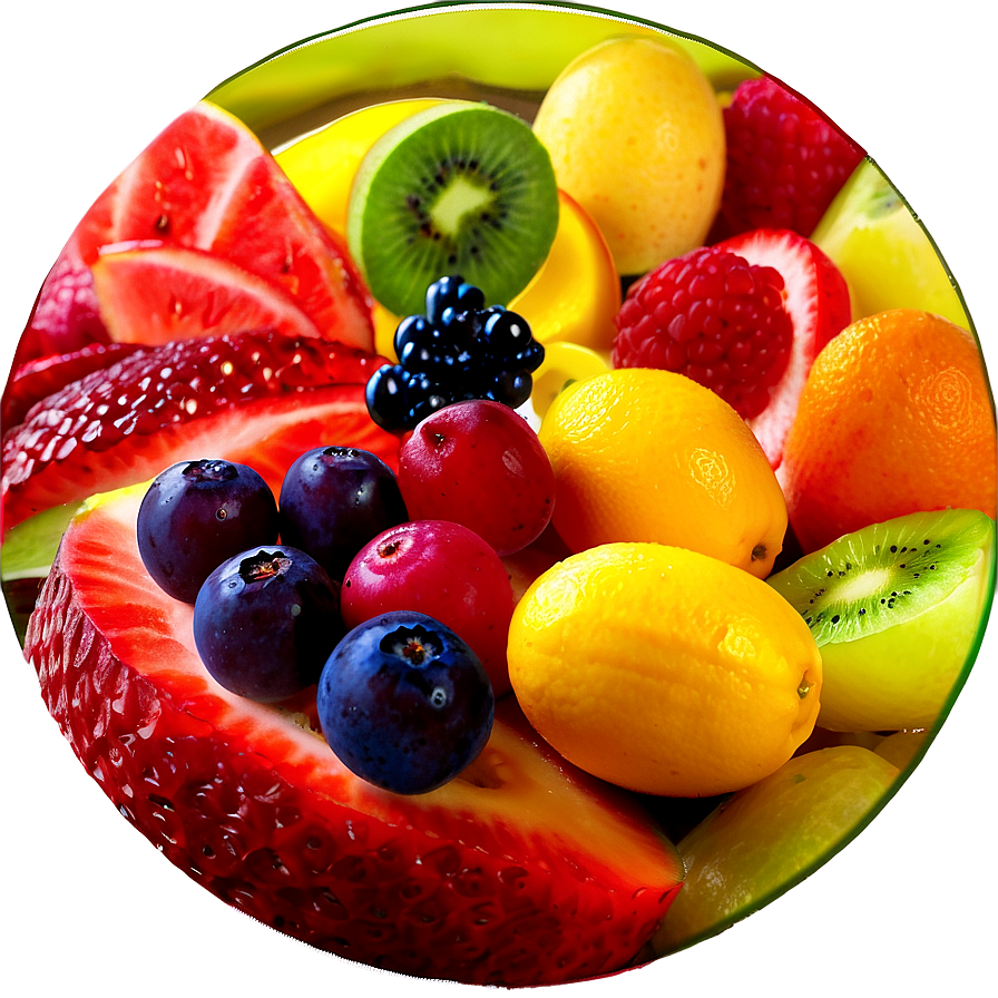 Gourmet Fruit Presentation Png 06132024 PNG image