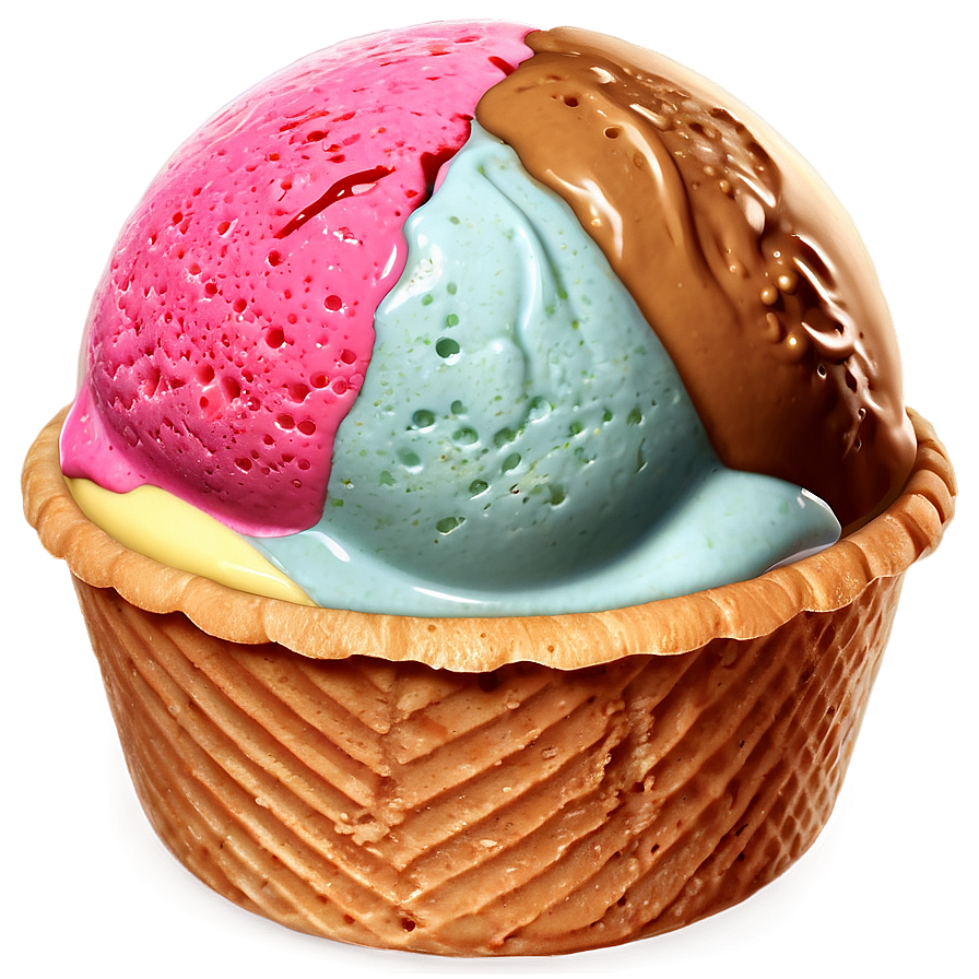 Gourmet Ice Cream Cup Png Owu PNG image