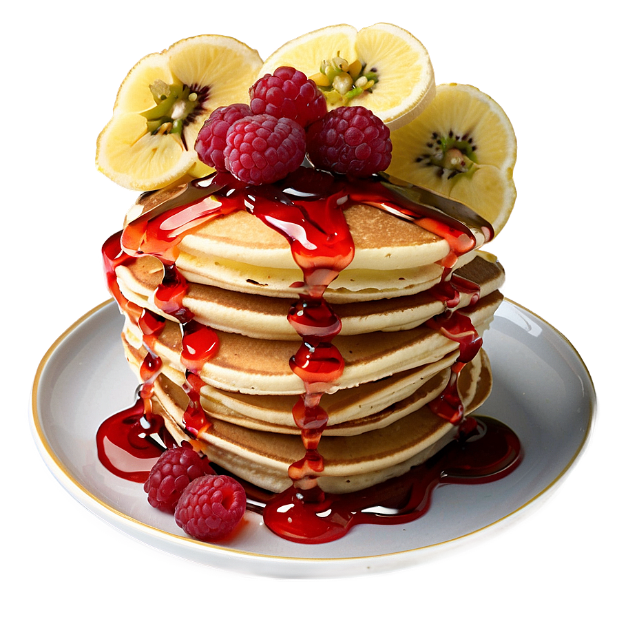 Gourmet Pancake Plating Png Kjf18 PNG image