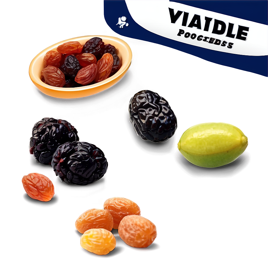 Gourmet Raisins Selection Png 06262024 PNG image