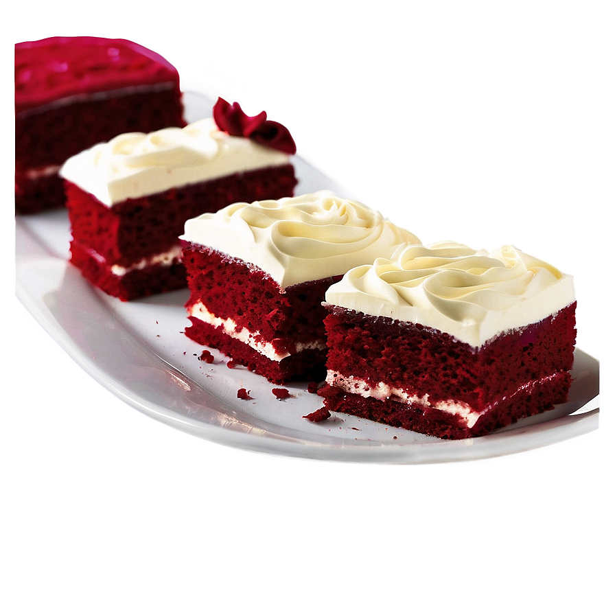 Gourmet Red Velvet Cake Png 06292024 PNG image