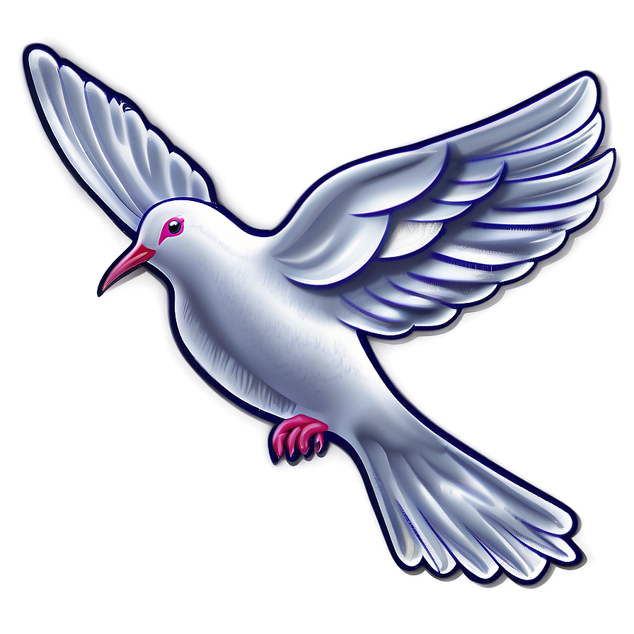 Graceful Dove Clipart Png 25 PNG image