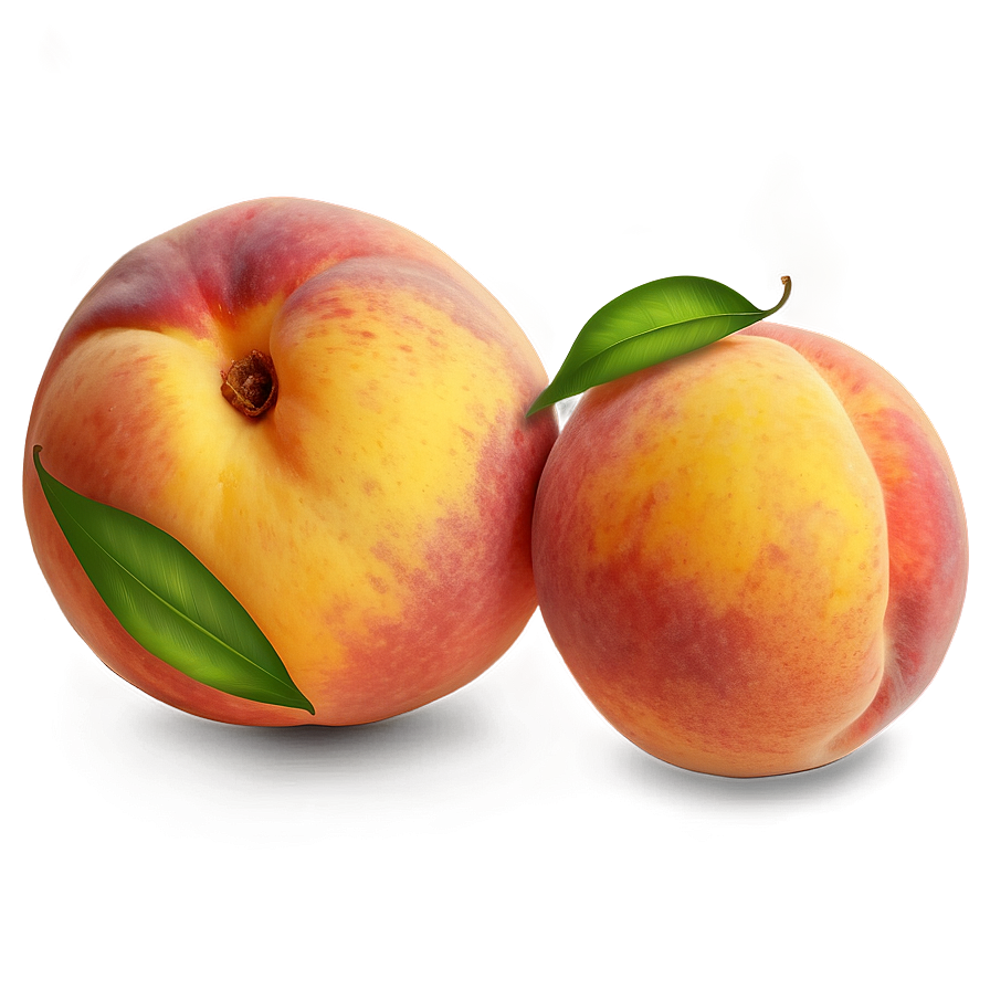 Graceful Peach Element Png 06252024 PNG image