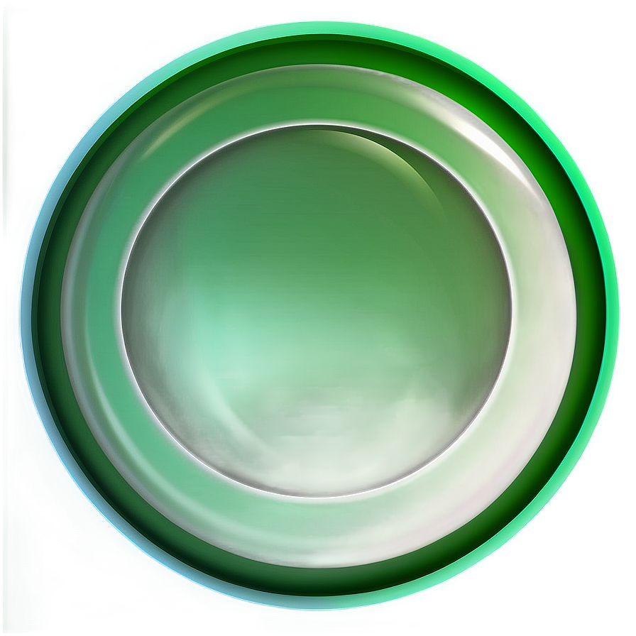 Gradient Green Circle Png Pso PNG image