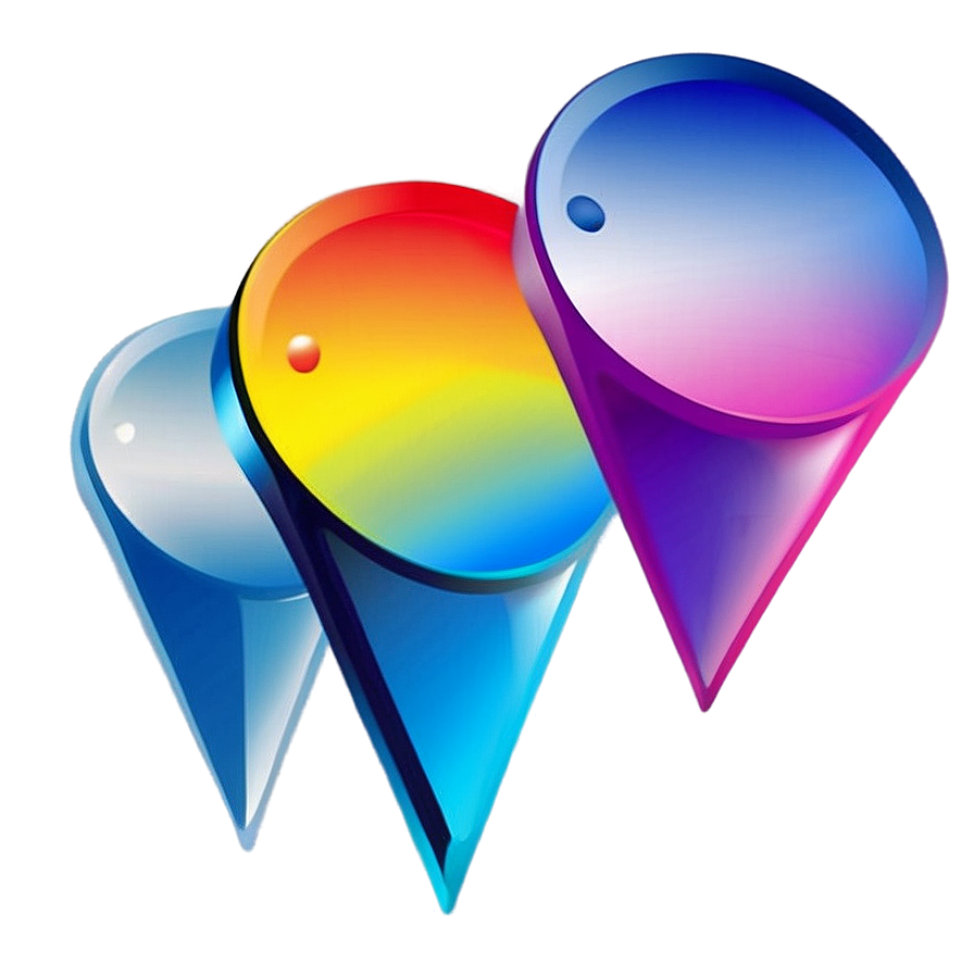 Gradient Map Pin Png Kvf97 PNG image