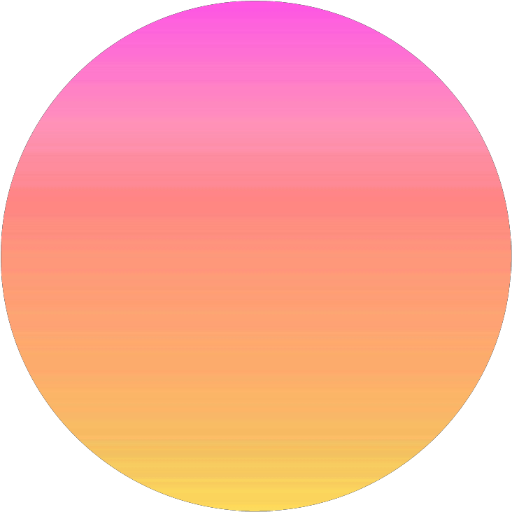 Gradient Pink Circle Abstract PNG image