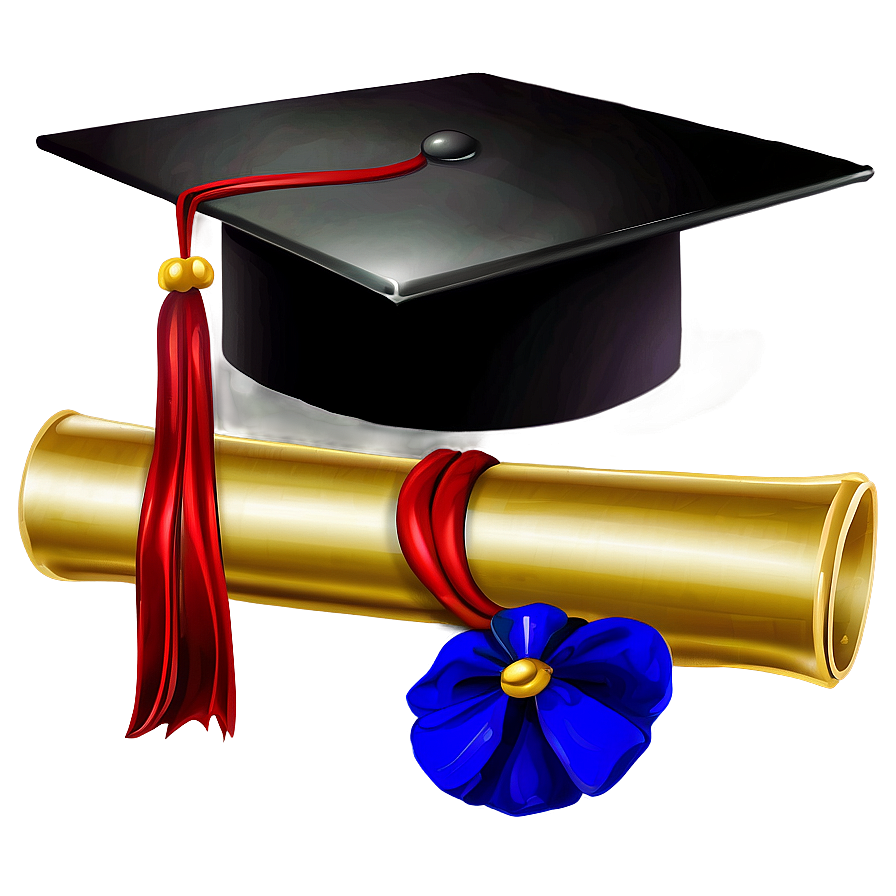 Graduation Cap And Diploma Png Ilg PNG image