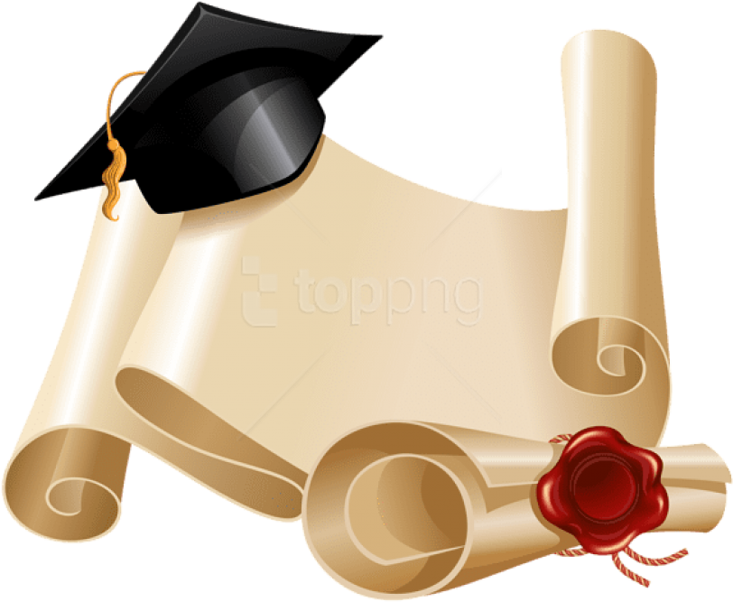 Graduation Cap Diploma Seal.png PNG image