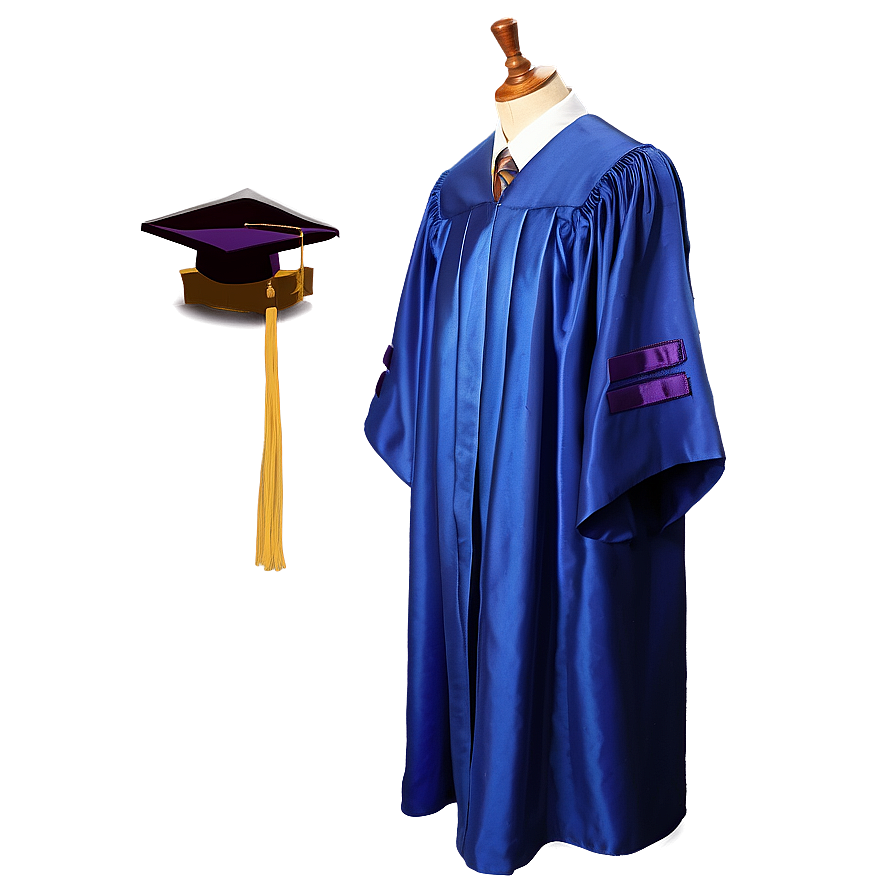 Graduation Gown Uniform Png 06252024 PNG image