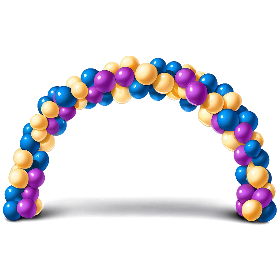 Graduation Party Balloon Arch Png Jee30 PNG image