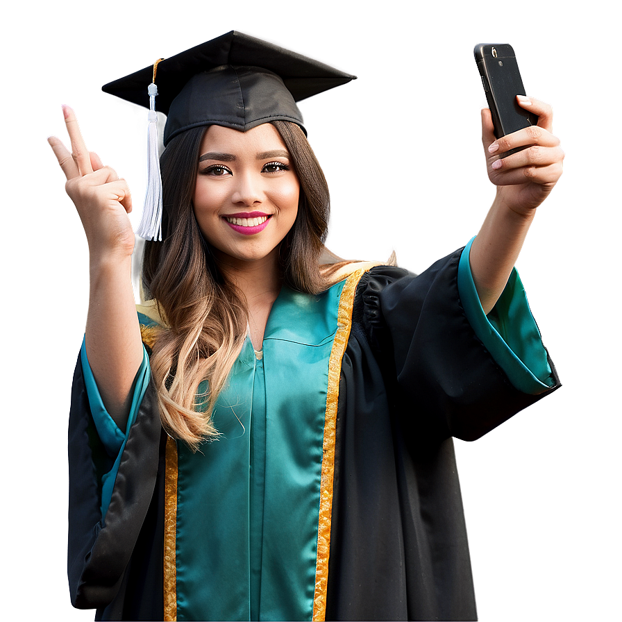 Graduation Selfie Png 75 PNG image