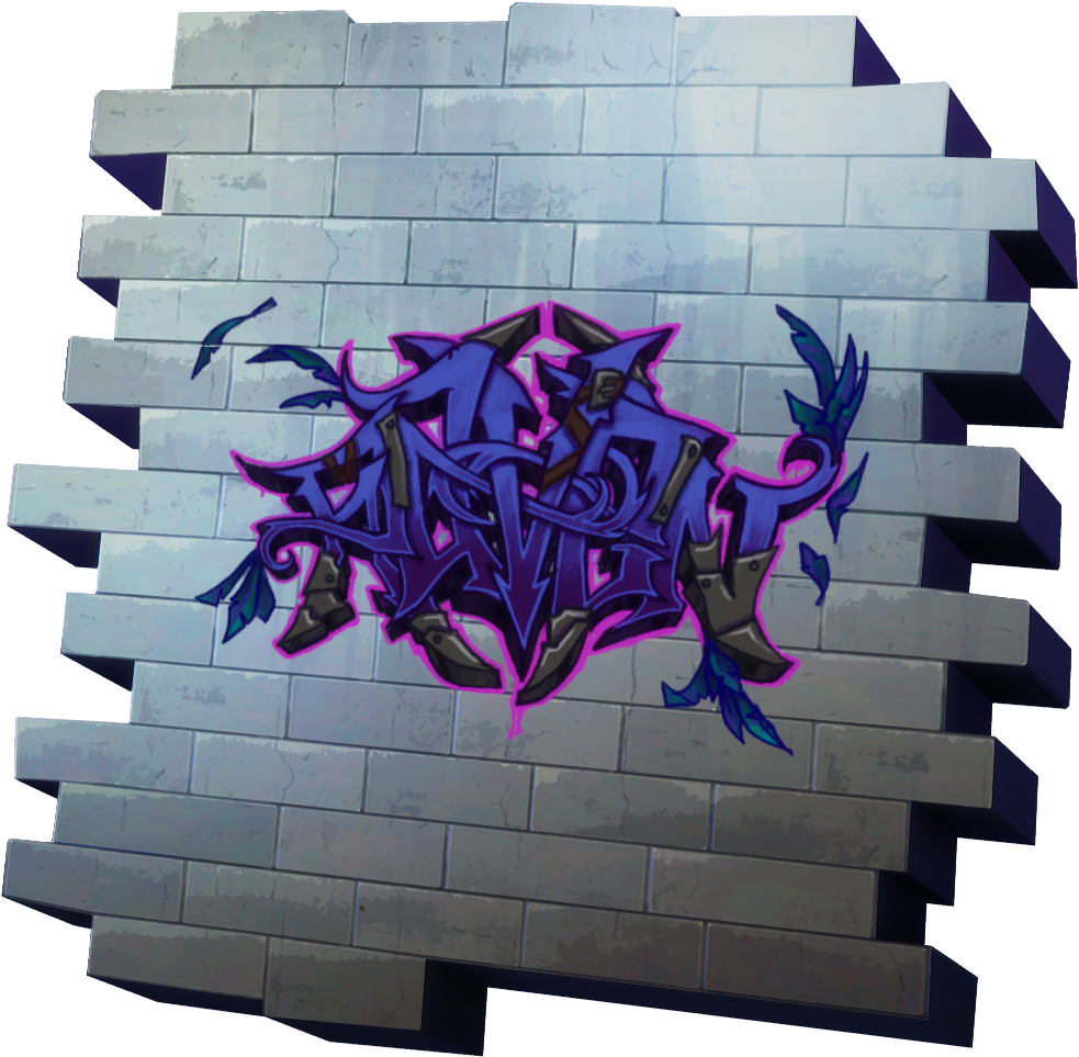 Graffiti Arton Brick Wall PNG image