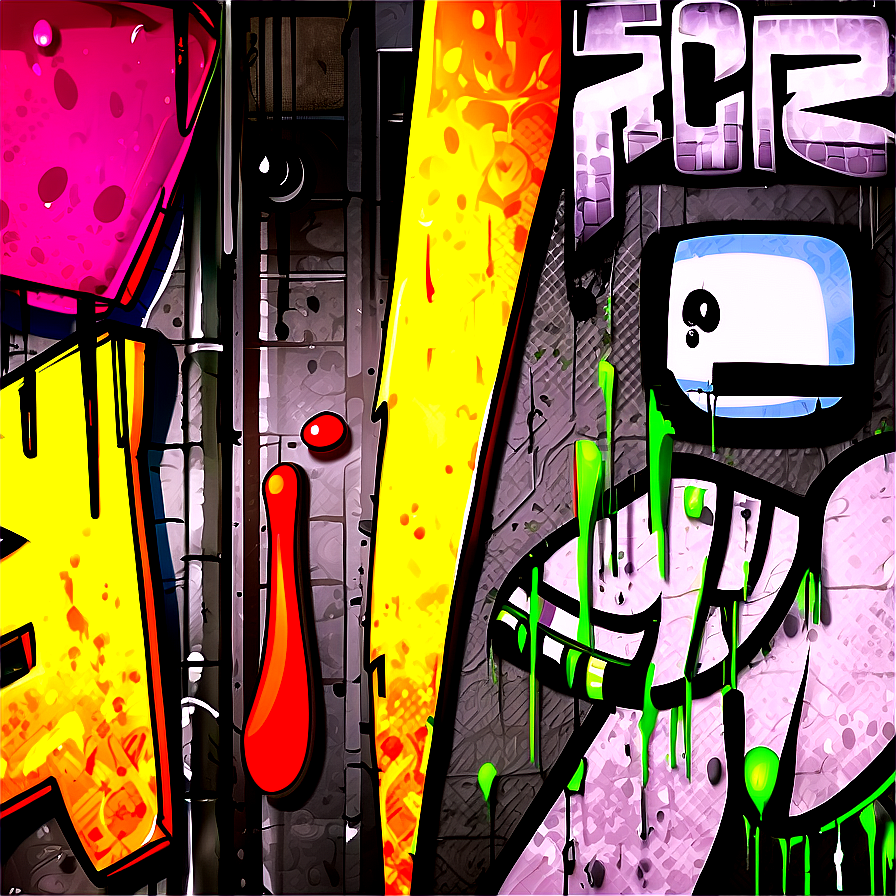 Graffiti C PNG image