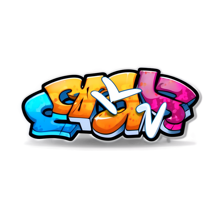 Graffiti Cartoon Png 05032024 PNG image