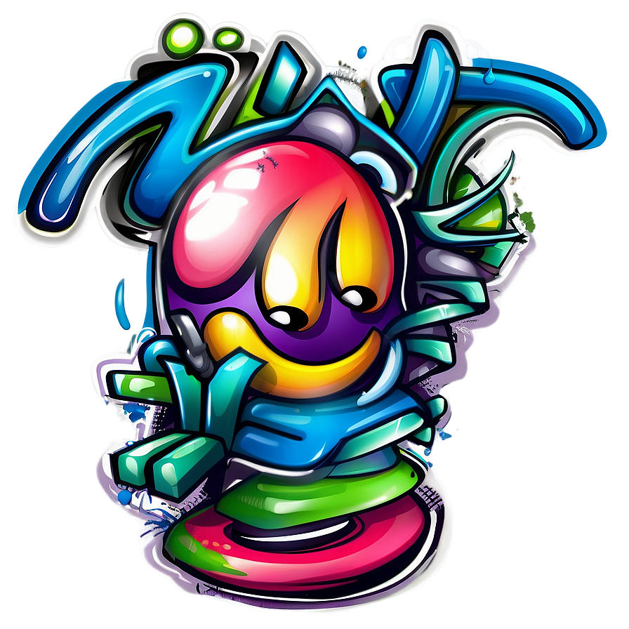 Graffiti Design Png 22 PNG image