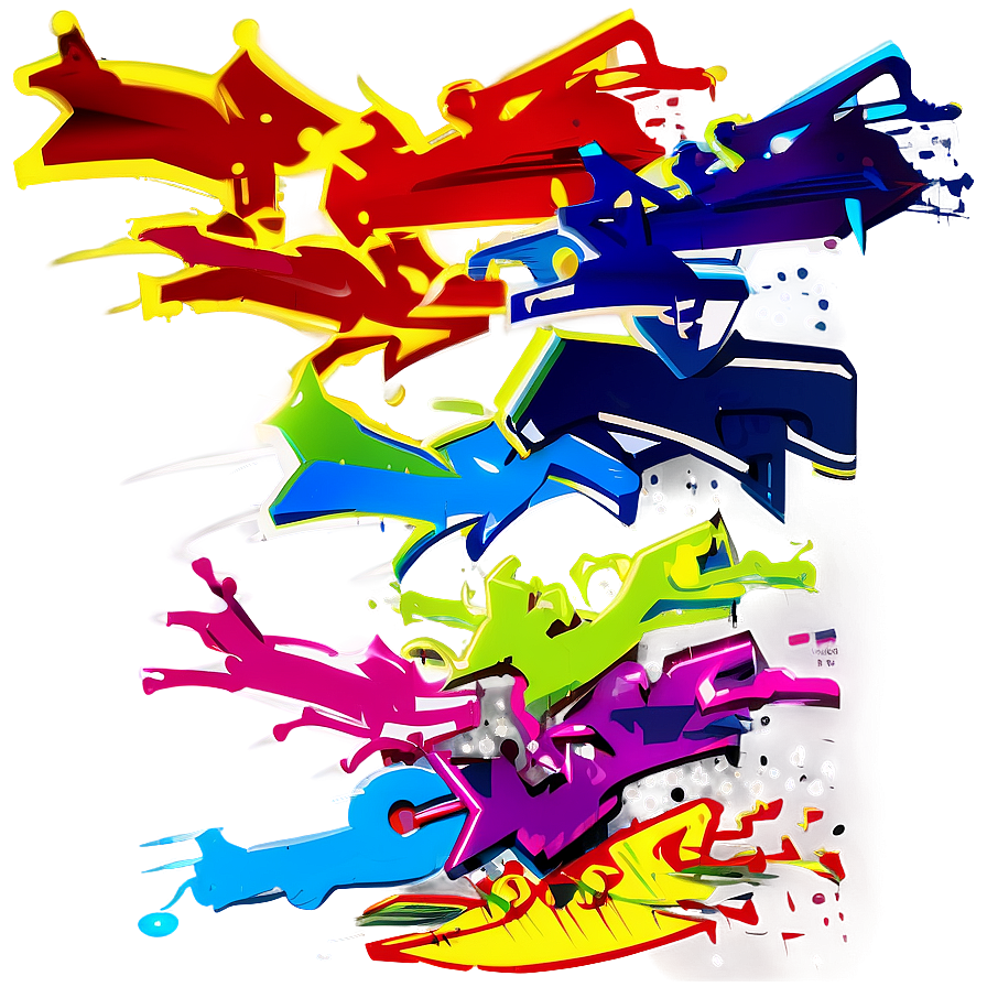 Graffiti Paint Tags Png 05242024 PNG image