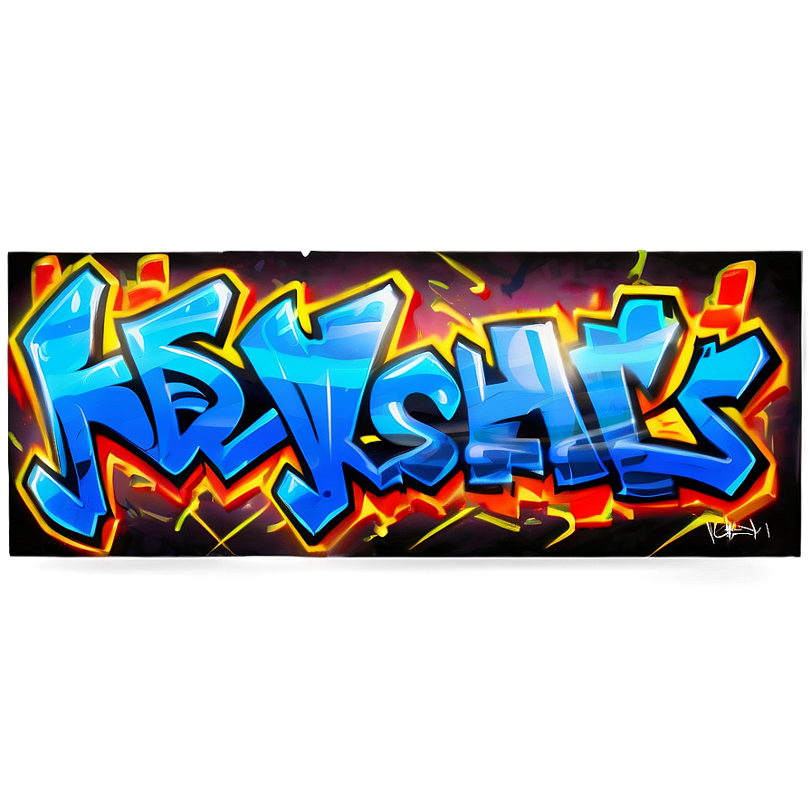 Graffiti Piece Png 05032024 PNG image