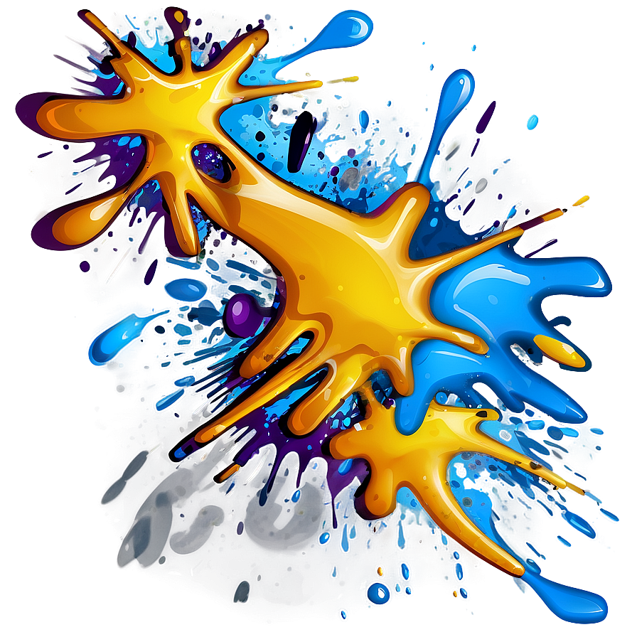 Graffiti Splat Png 21 PNG image