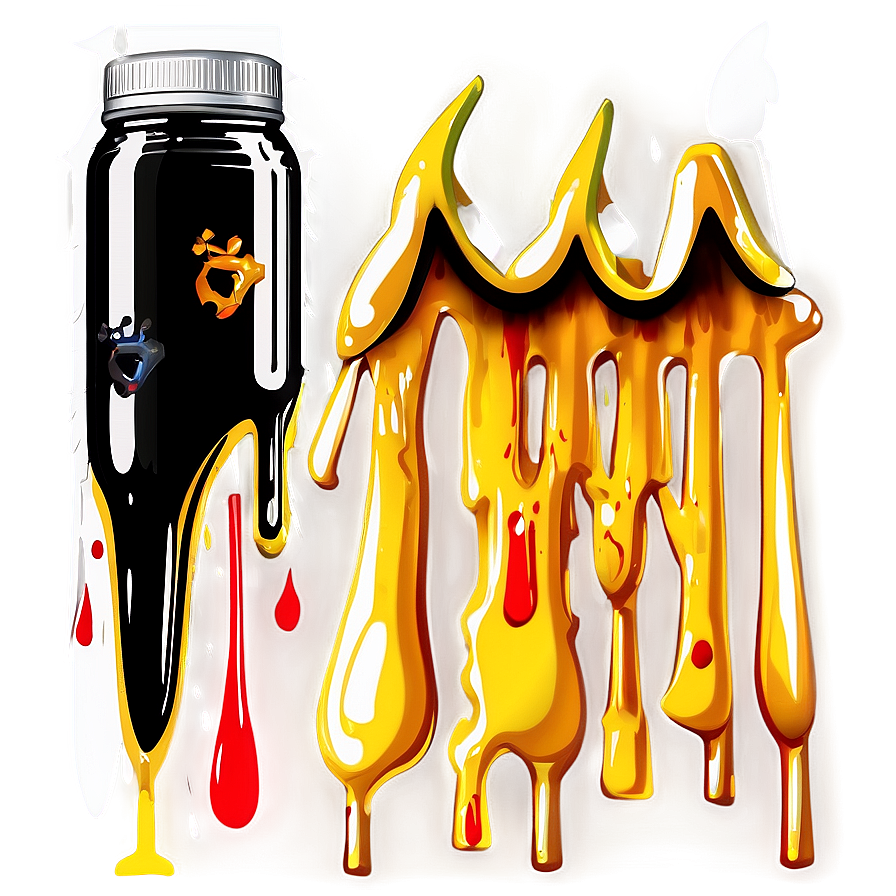 Graffiti Spray Paint Drip Png Gqk PNG image