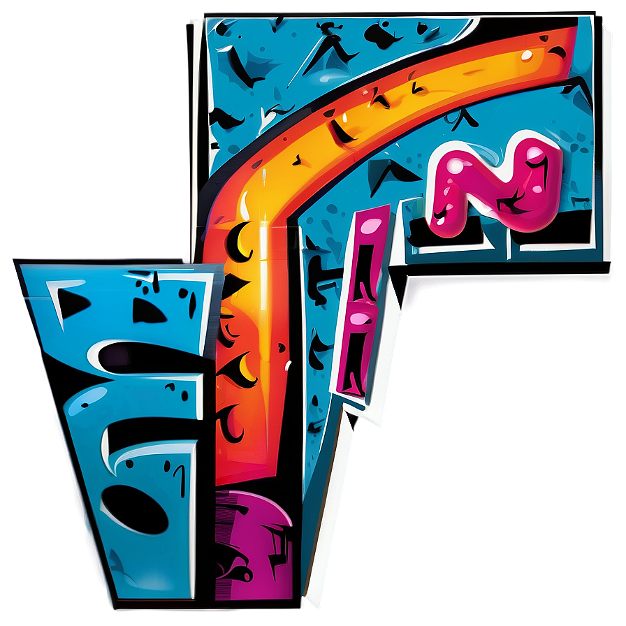 Graffiti Stickers Png Mty PNG image