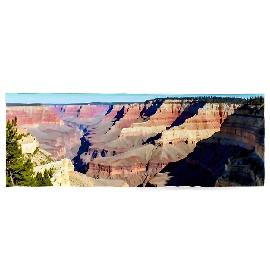 Grand Canyon North Rim Vista Png 06242024 PNG image