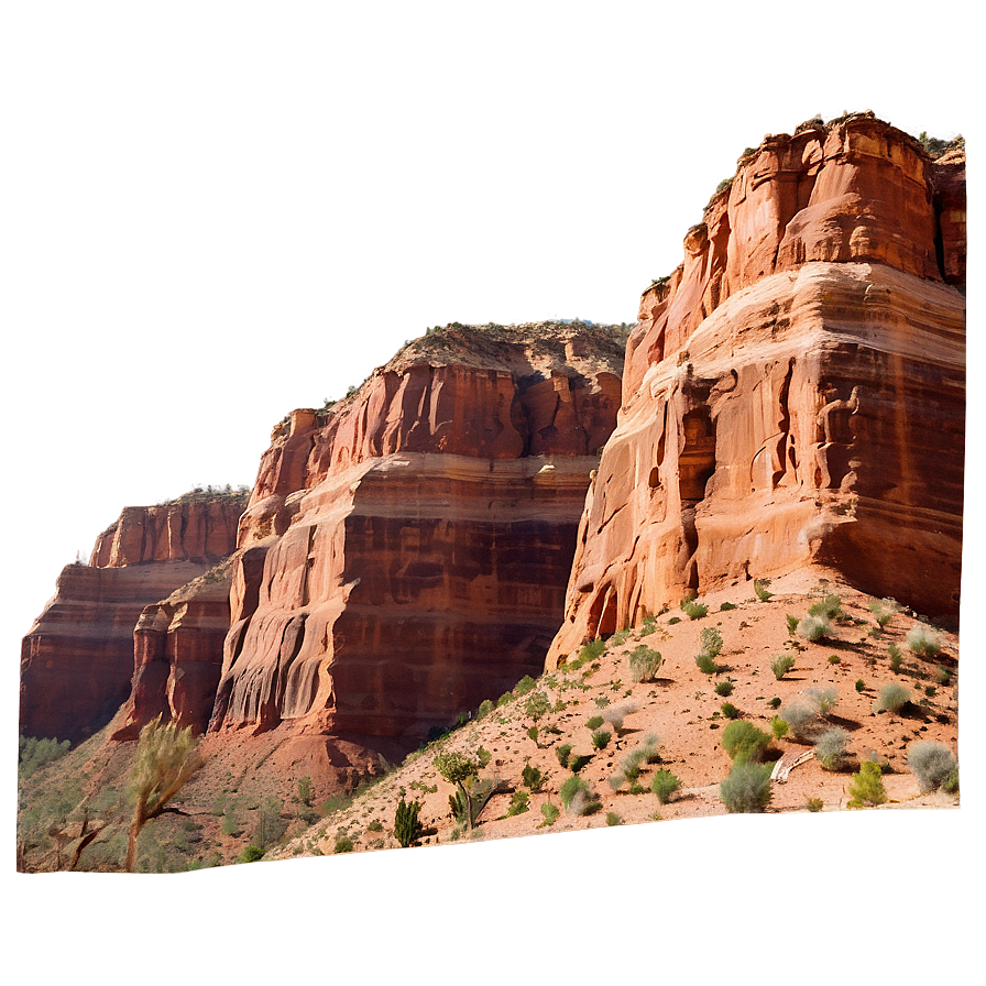 Grand Canyon Red Sandstone Cliffs Png 77 PNG image