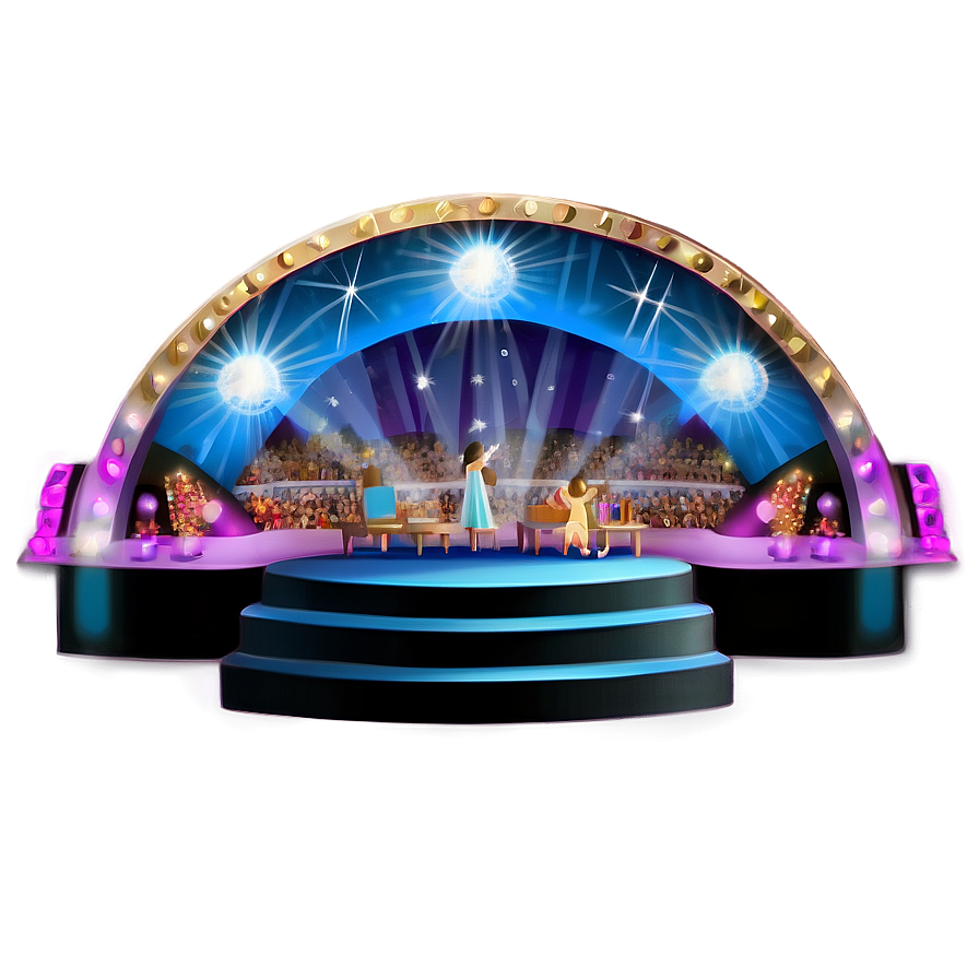 Grand Concert Stage Night Png 06262024 PNG image