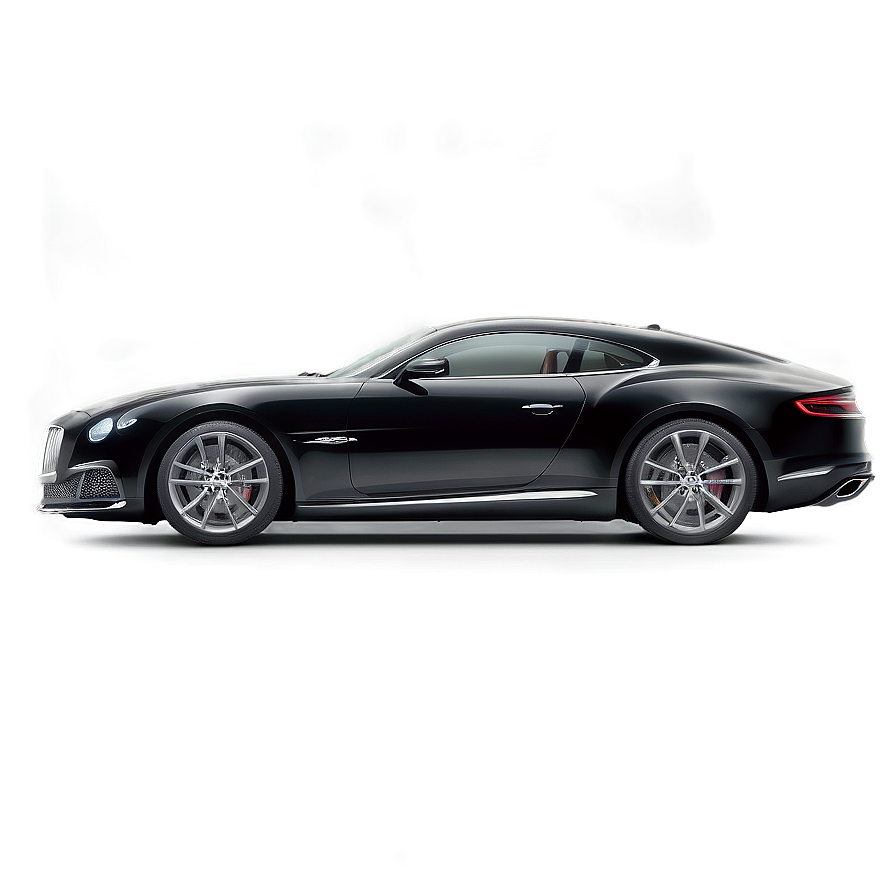 Grand Tourer Black Car Png Crd PNG image