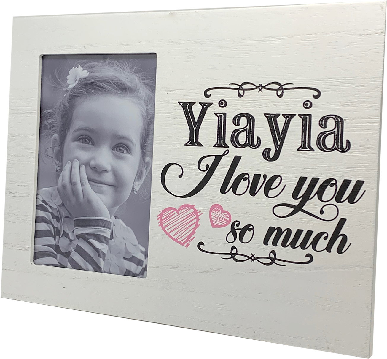 Grandchild Love Frame Yiayia PNG image