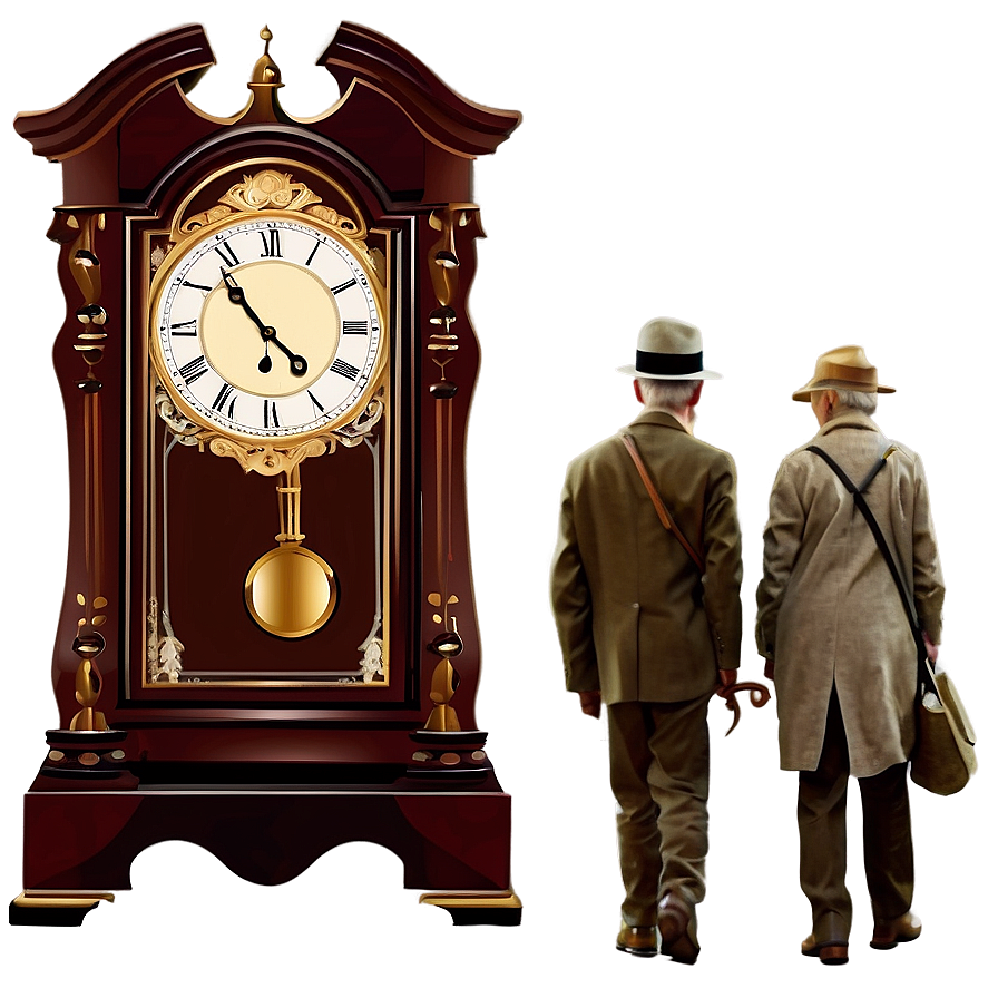 Grandfather Clock Clipart Png 4 PNG image