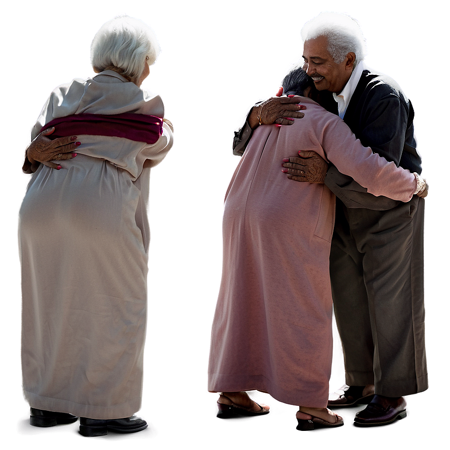 Grandma Embrace Png 73 PNG image